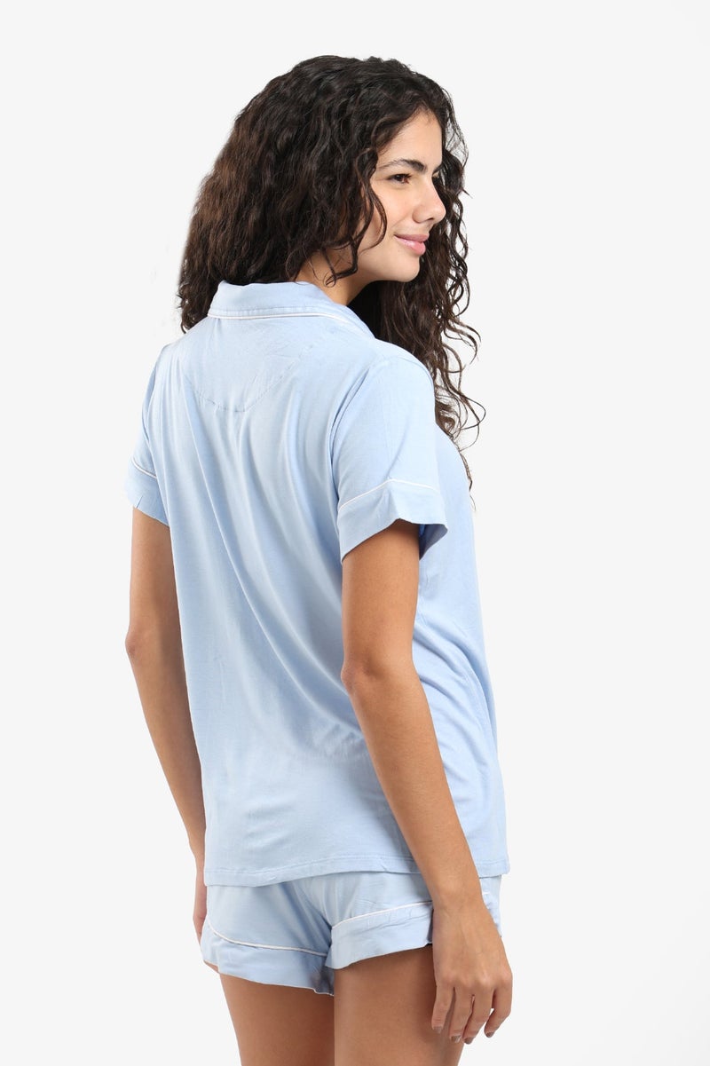 Carina Classic Poplin Pyjama Set - Image 3